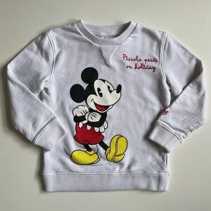 MC2 Saint Barth Kids Unisex Mickey Mouse Print Sweatshirt with Embroidery